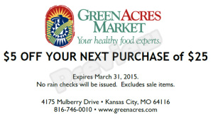 greenacres coupon
